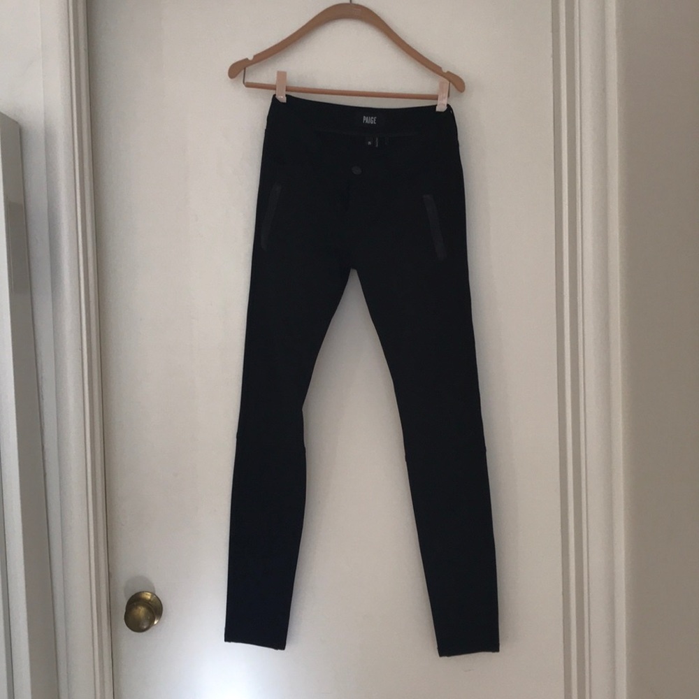 Paige Black skinny jeans